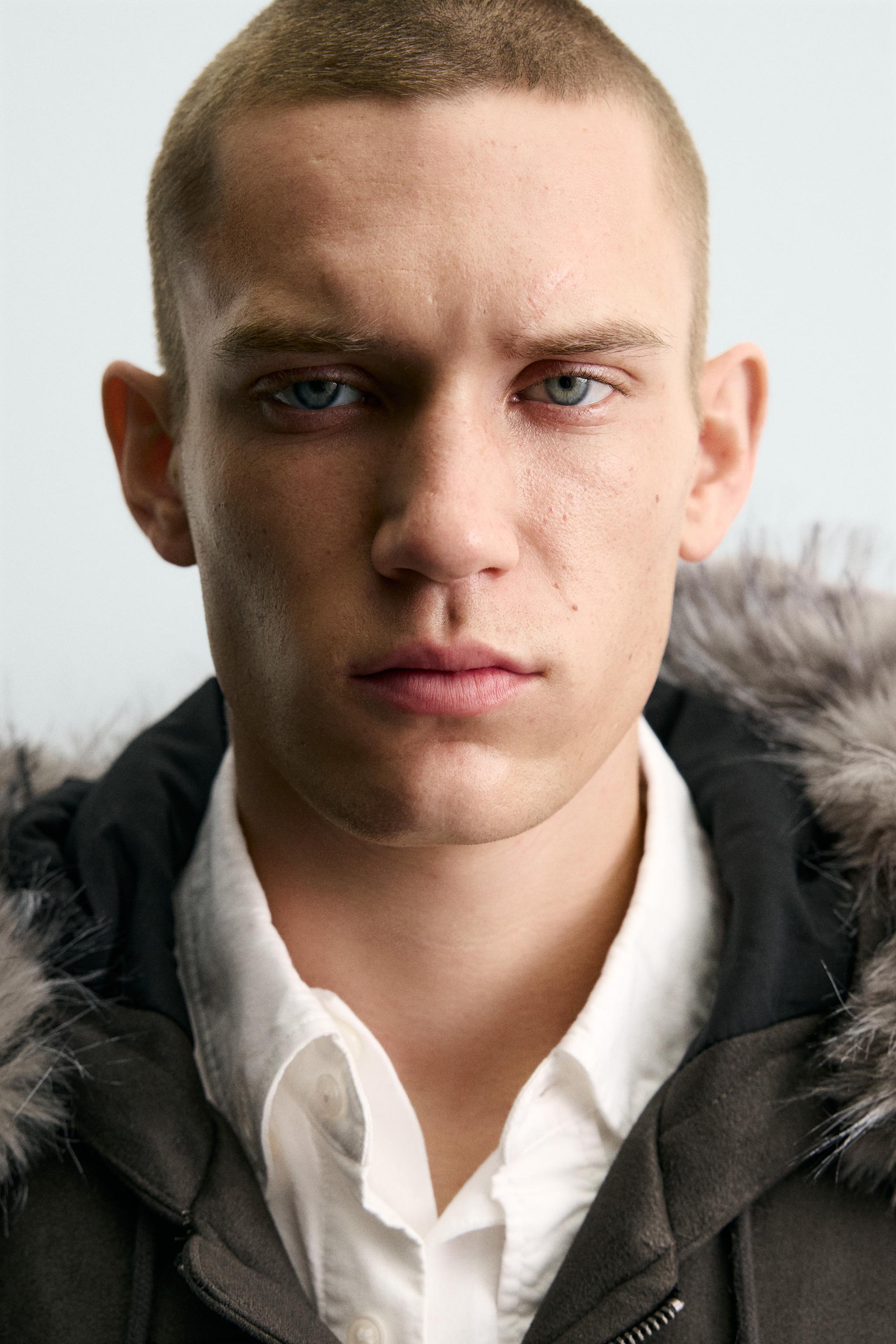 VESTE MATELASSÉE EFFET DAIM